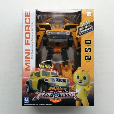 Miniforce Ranger Trans Max Bot Yellow Transforming SUV Robot Car for Boys (Gift) - Image 1 of 4