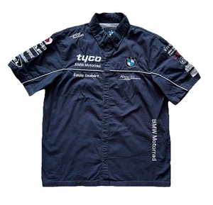 Chemise Tyco BMW Motorrad Eddie Stobart Collector Official Team Shirt / Bleu S - Imagen 1 de 7