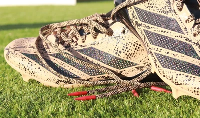   Men's Adidas Adizero Electric Death Adder Football Cleats Brown JR2512 7.5 US. - Image 1 of 4