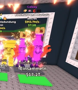 Ketchuru Musturu Galaxy 913M Steal a Brainrot Secret Super selten - Bild 1 von 1