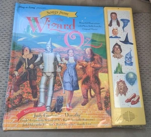 New 1996 Play-A-Long Song Wizard Of Oz Musical Story Book Sealed Judy Garland - Picture 1 of 2