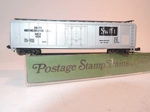 ++ G2575 Spur N AURORA 4867 Refrigerator Car Swift 4226 USA OVP NEU - Picture 1 of 5