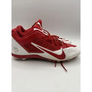 Nike Alpha Pro Low TD Football Cleats Kansas City Chiefs 618055-616 Men Sz 12.5 - Picture 1 of 9