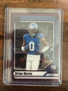 2024 Donruss Clearly Purple Brian Burns /75 Giants - Picture 1 of 2