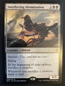 English - MTG Smothering Abomination - Battle For Zendikar - Picture 1 of 1