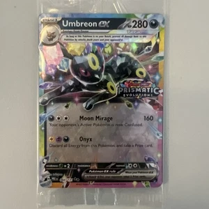 Umbreon Ex Estampado Pokemon Evoluciones Prismáticas Promo Caja Sorpresa 60/131 SELLADO - Imagen 1 de 2