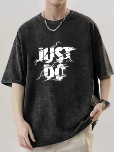 Herren T-Shirt Oversize Long-Tee Rundhals Sommer Baumwolle Streetwear S-XXL - Bild 1 von 8