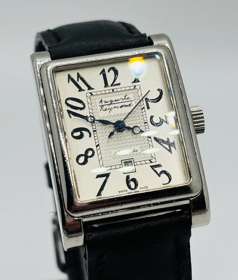 Automático AUGUSTE REYMOND Vintage Ref. 234641 Reloj Tank Swiss Hombre Foto 1 de 4