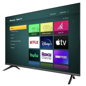Hisense 32" Class 720P HD LED LCD Roku Smart TV H4030F Series 32H4030F3 - Picture 1 of 3