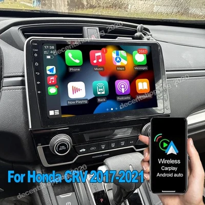 Android 13.0 Apple Carplay Car Stereo Radio GPS SWC for Honda CR-V CRV 2017-2021 - Image 1 of 4