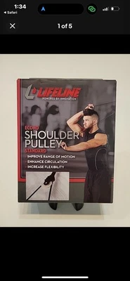 Lifeline Econo Shoulder Pulley Deluxe Portable Resistance Trainer Home Exercise - Image 1 of 4