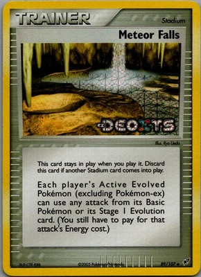 Meteor Falls Reverse Holo Uncommon Deoxys 89/107 NM - Image 1 of 2