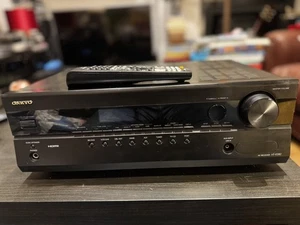 ONKYO HT-R380 AV Receiver  Amplifier + Remote Working Very Good - Picture 1 of 7