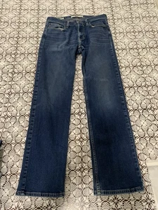 Hollister Epic Flex Slim Straight Jeans Blau Denim Stretch Klassisch Herren 30x32 - Bild 1 von 12