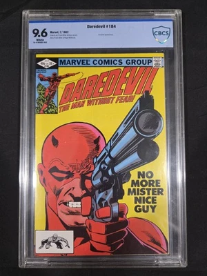 Daredevil #184 9.6 CBCS White Pages (1st Punisher Team Up) - Image 1 of 2