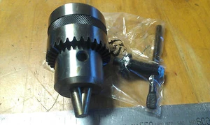 Mandril taladro de orificio cónico PE-LD JT3 1-16 mm (1/64"" - 5/8") + llave - Imagen 1 de 2