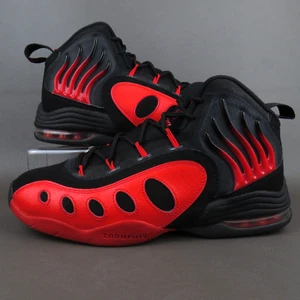 Nike Shoes - 2014 Gary Payton Sonic Flight Miami Heat - Sz 9 Mens - Red Bred - Picture 1 of 12