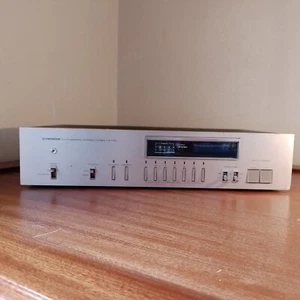 Vintage Silver Pioneer Synthesized TX-710L Stereo Tuner Crystal Clear Sound - Picture 1 of 9