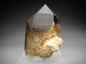 Smoky Quartz (Right Hand Twin) Katerina Mine California - Picture 1 of 10