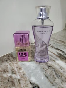 Victorias Secret Pink Fresh Vanillas Mist dream angels desire Plastic Bottles - Picture 1 of 6