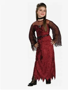 Vampire Gothic Enchantress Child Girls Costume Small 3-4 yrs - Picture 1 of 1