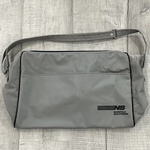 Norfolk Southern Vintage Railroad Bag Messenger Porter Travel Rail Gray - Picture 1 of 6