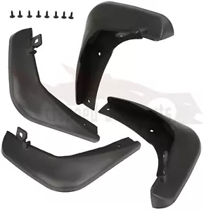 4X Fits 2013-2017 Mazda 6 Mud Flaps Splash Guards Mudgurads with Screws Fender - Picture 1 of 10