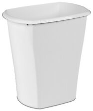 Wastebasket, White, 5.5-Gallons 10528006