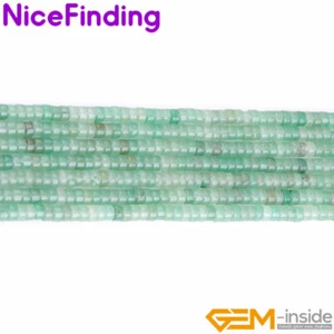 2x4mm Gemstones Rondelle Spacer Loose Beads Jewelry Making Strand 15" In Lots - Picture 1 of 132