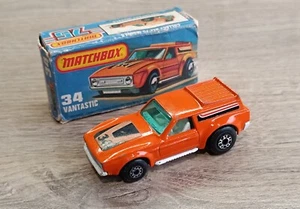 De colección años 70. Matchbox 75 Superfast Perfect No.34 VANTASTIC, Lesley Hecho en Inglaterra - Imagen 1 de 21