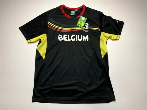 Brazil 2014 World Cup Belgium 10 Fans Shirt Size M Cover