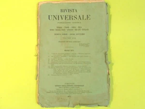 RIVISTA UNIVERSALE MAGGIO 1873 - Foto 1 di 1