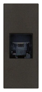 Vimar Linie - 30320.G Auslauf RJ11 6/4 Schwarz - Bild 1 von 1