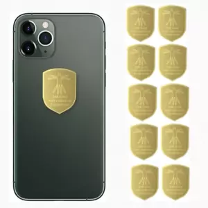 10 Pieces Radiation Protection Phone Stickers anti Radiation EMF Blocker Electro - Picture 1 of 11