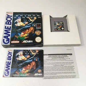 BATMAN FOREVER Nintendo Game Boy Complete in Box CIB - PAL DMG-A3BP-EUR - Picture 1 of 1