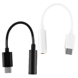 USB 3.1 Male To Female AUX Jack Audio Adapter Type-C To 3.5mm Cable Cord - Picture 1 of 15