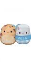 Squishmallow Milk and Cookies Set of 2 Melly and Neeona 8" Inch Brand New Plush