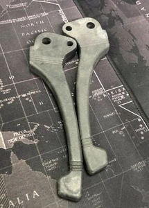 NUOVA COPPIA LEVE ORIGINALI PIAGGIO VINTAGE RINTAGLIATE PER VESPA PK 50 S - Foto 1 di 2