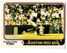 1974 O-PEE-CHEE #105 carlton fisk red sox