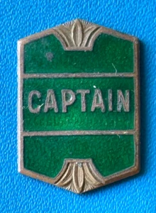 Vintage School Captain Badge Made By Stokes - Picture 1 of 2