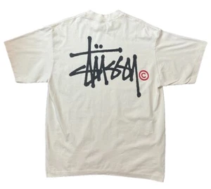 Vintage Stussy T Shirt 90er Gr. XL Single Stitch USA Skater Streetwear Paint Splat - Bild 1 von 14