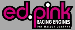 Authentic Ed Pink Racing Engines Decal, Racing Cars, - Picture 1 of 1