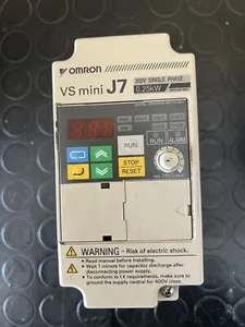 Variatore Di Frequenza Monofase Omron Vs Mini J7 0,25kw 200v Inverter - Foto 1 di 2