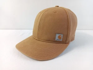 Carhartt Men's Canvas Brown Snapback Cap Hat. - Imagen 1 de 11