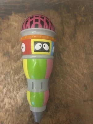 Microfone de brinquedo 2013 Jazwares Yo Gabba Gabba Break it Down testado funcionando - Imagem 1 de 4