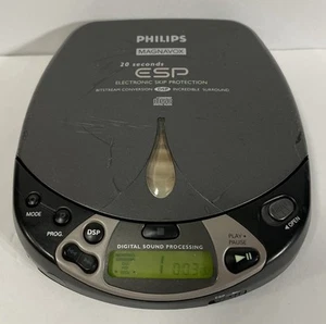 Philips Magnavox Portable CD Player AZ7566CS TESTED - Picture 1 of 12