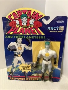 Vintage 1991 Tiger Toys Arctic Captain Planet Action Figure Sealed New -Read- - Picture 1 of 24