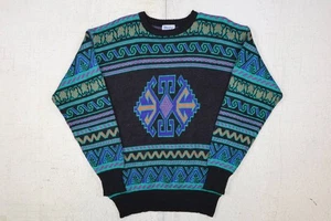 Vintage Meister Women's XL Aztec Wool Blend Sweater – Multicolor - Picture 1 of 7