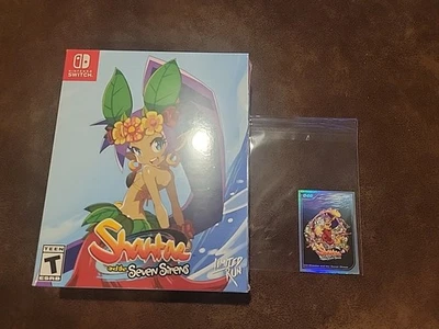 Shantae and the Seven Sirens Collector's Ed New With Card Switch Limited Run - Image 1 of 4