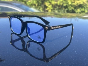 Chrome Hearts Brille Gold Metall Unisex Blaulichtfilter Designer - Bild 1 von 4